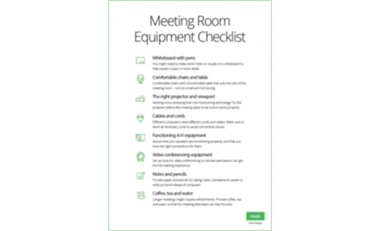 Poster: How to hold an Effective Meeting →